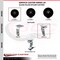 Service Caster 4 Inch Glass Filled Nylon Wheel Swivel Caster Set with Ball Bearings SCC SCC-20S420-GFNB-4 - alternate 3